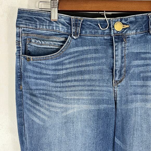 Democracy AB Solution Technology Slimming Denim Boot Cut Size 14 - Picture 3 of 6